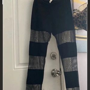 Forever21 mesh leggings